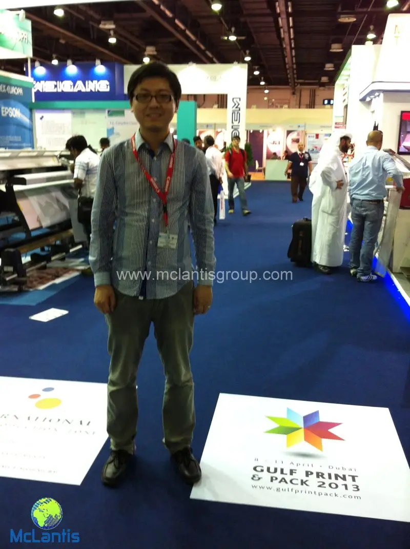 McLantis exhibits at Gulf Print and Pack Show in Dubai, UAE
