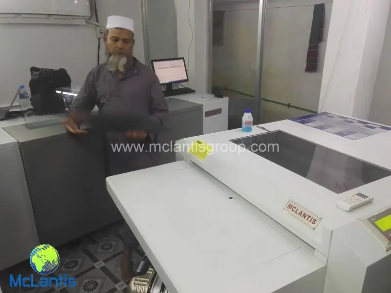 McLantis CTP Machine Installed in Repro House in Dhaka Bangladesh