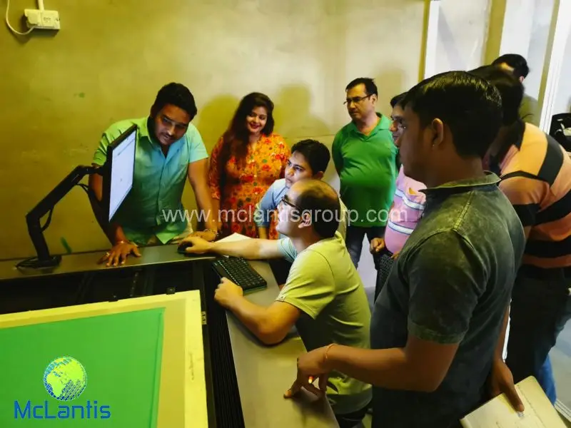 McLantis 6350DPI High Resolution CTS Machine Installed in Jaipur India