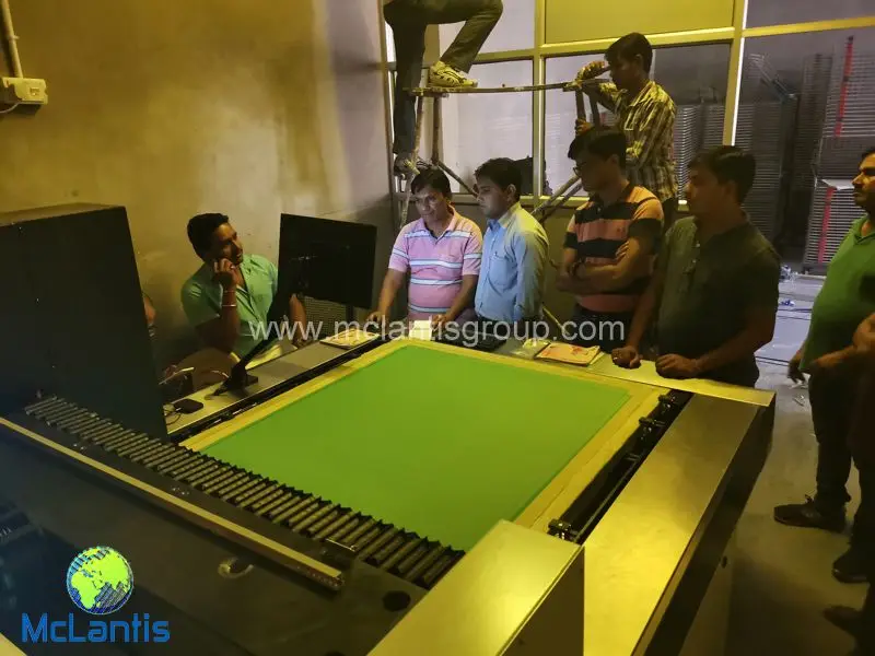 McLantis 6350DPI High Resolution CTS Machine Installed in Jaipur India