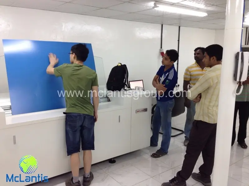 McLantis Tin Can Print CTP machine installed in Dubai Metal Printing Press