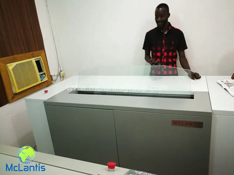 McLantis CTCP Machine Installed at Lagos Nigeria