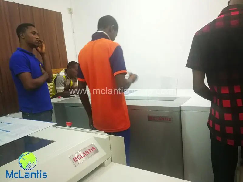 McLantis CTCP Machine Installed at Lagos Nigeria