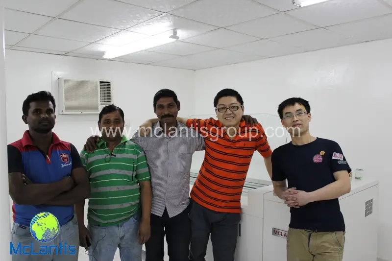 McLantis Tin Can Print CTP machine installed in Dubai Metal Printing Press