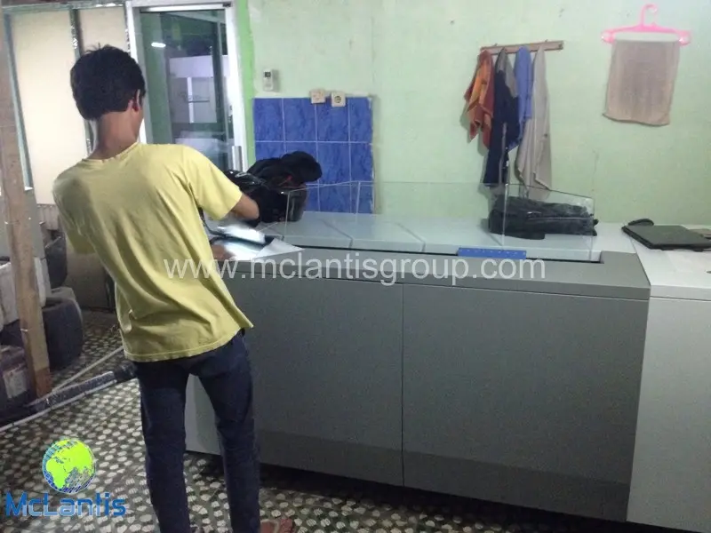 McLantis CTCP machine installed at Repro house in Indonesia