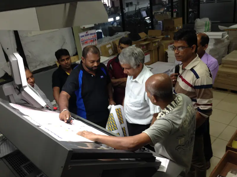 McLantis CTP for Security Printer installed in Sri Lanka Government Printing Press