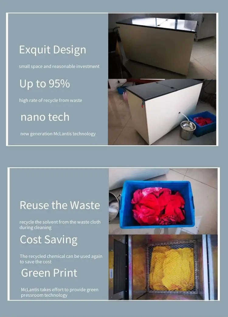 Printing Factory Cleaning Solvent Recycle Machine