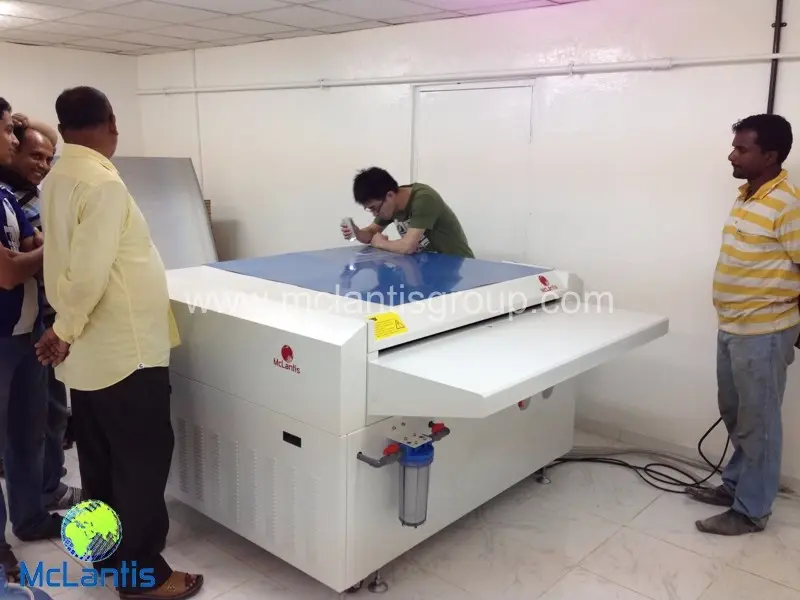 McLantis Tin Can Print CTP machine installed in Dubai Metal Printing Press