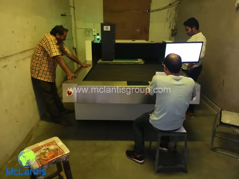 McLantis 6350DPI High Resolution CTS Machine Installed in Jaipur India