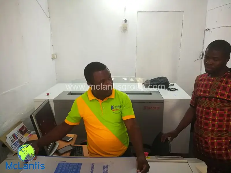 McLantis CTCP Machine installed at Enugu Nigeria