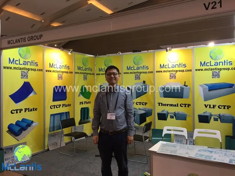 McLantis Exhibits on Indo Print in Indoprint in Jakarta Indonesia