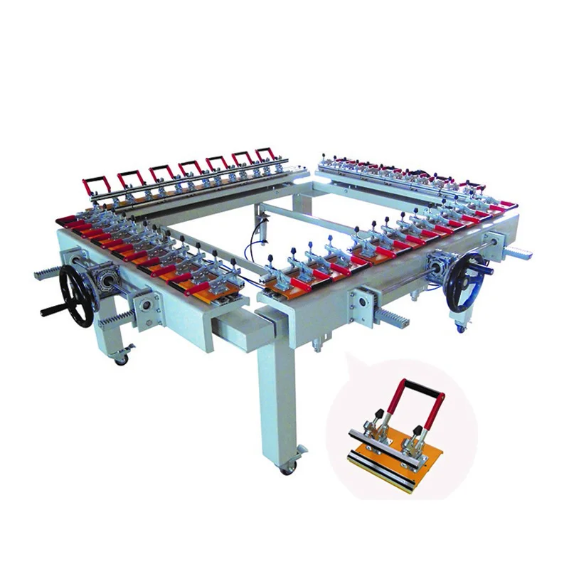 High Precision Screen Mesh Stretching Machine