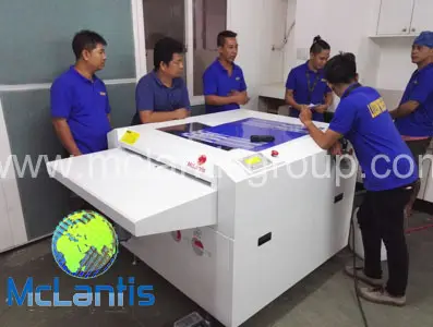 McLantis CTP machine installed at Philippine with super performance
