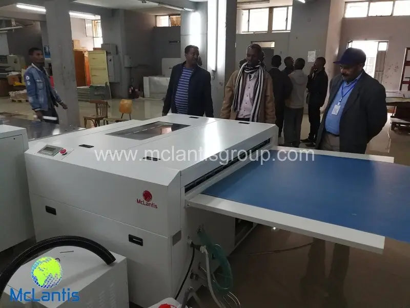 McLantis VLF CTP installed in Ethiopia Map Printer