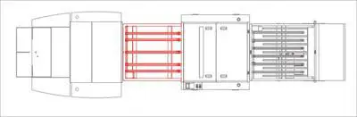 Straight line plate bridge