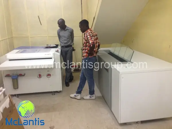 McLantis CTP machine installed at Kenya with Super performance