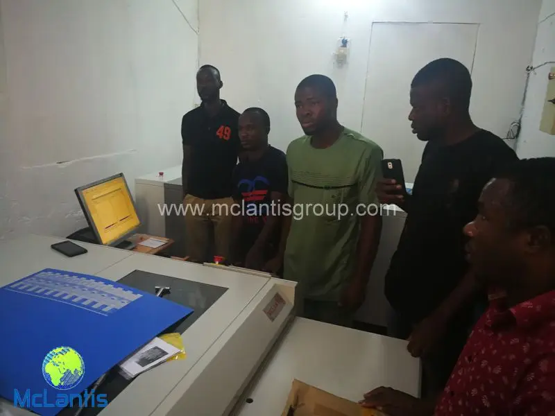 McLantis CTCP Machine installed at Enugu Nigeria