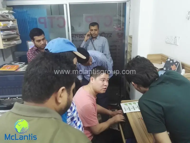 McLantis CTP Machines Installed in Dhaka Bangladesh One after Another