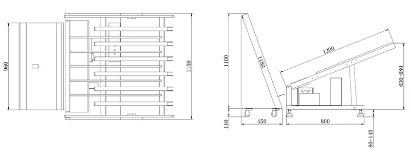 CTP Machine Plate Stacker