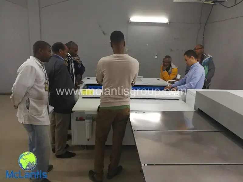 McLantis VLF CTP installed in Ethiopia Map Printer