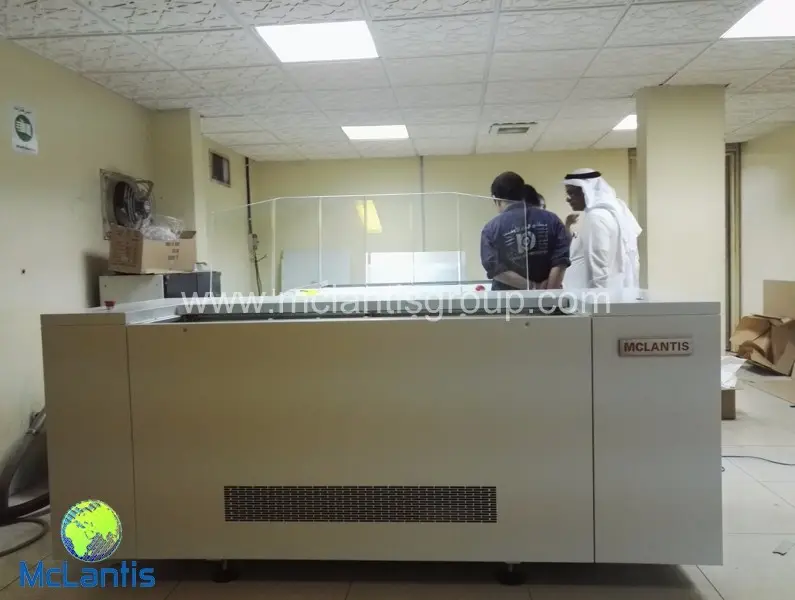 McLantis CTP machine with auto loader installed in Saudi Arabia