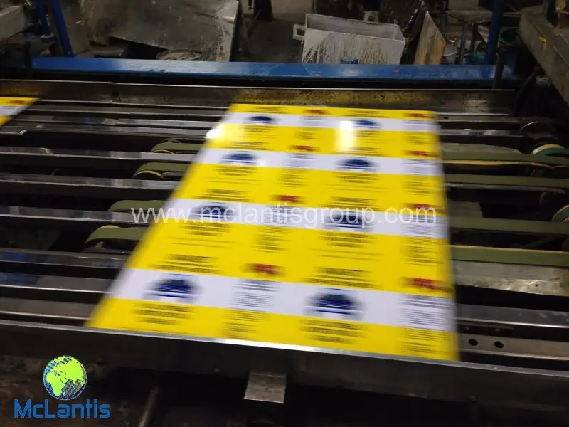 McLantis Tin Can Print CTP machine installed in Dubai Metal Printing Press