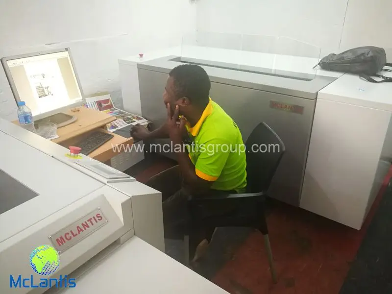 McLantis CTCP Machine installed at Enugu Nigeria
