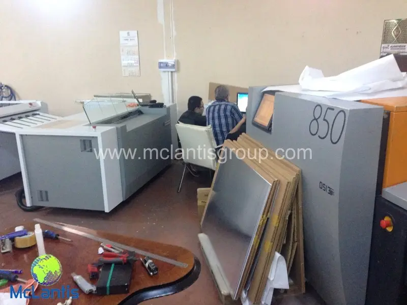 McLantis CTP machine installed in Ankara Turkey