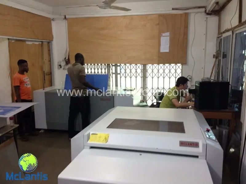 McLantis CTCP machine installed at Ghana