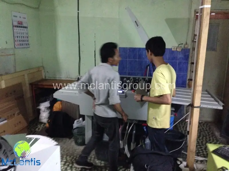McLantis CTCP machine installed at Repro house in Indonesia