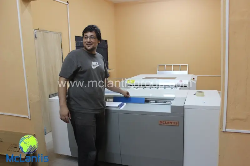 McLantis CTP machine installed in Paraguay