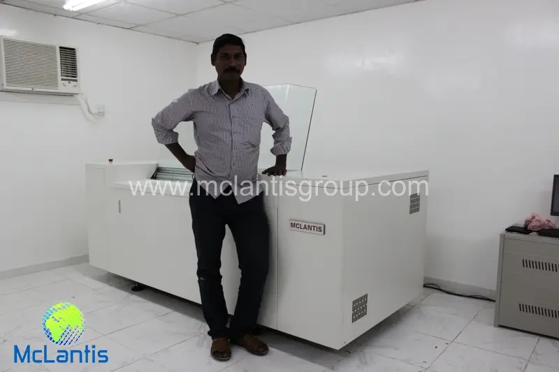 McLantis Tin Can Print CTP machine installed in Dubai Metal Printing Press