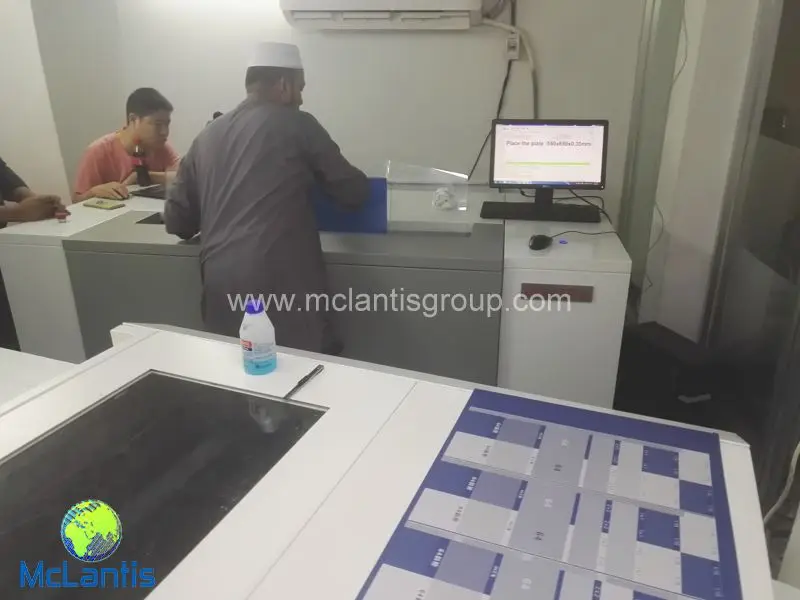 McLantis CTP Machine Installed in Repro House in Dhaka Bangladesh