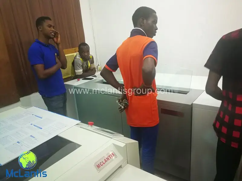 McLantis CTCP Machine Installed at Lagos Nigeria