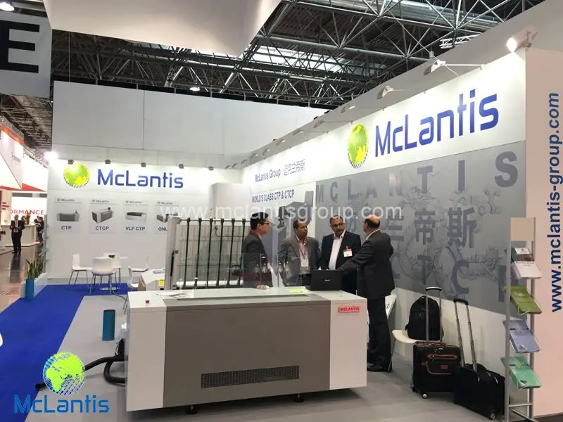 McLantis Exhibits on Drupa 2016 in Germany
