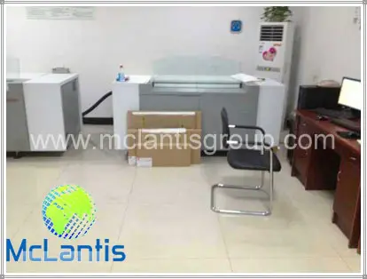 McLantis CTP Platesetter - Two Machines together at the plate output center