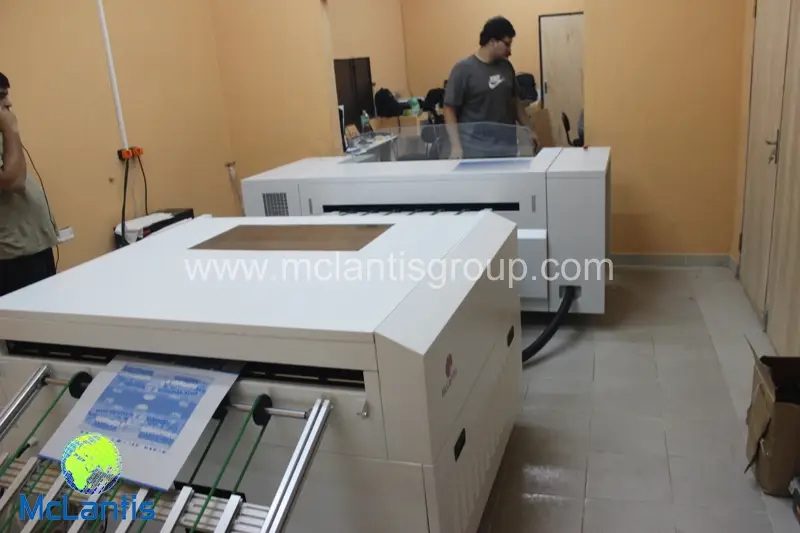 McLantis CTP machine installed in Paraguay