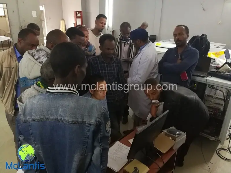 McLantis VLF CTP installed in Ethiopia Map Printer