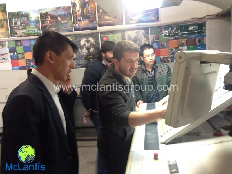 McLantis CTP machine installed in Ankara Turkey