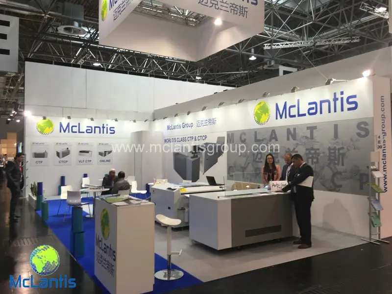 McLantis Exhibits on Drupa 2016 in Germany