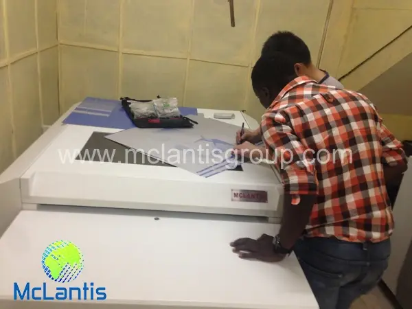 McLantis CTP machine installed at Kenya with Super performance