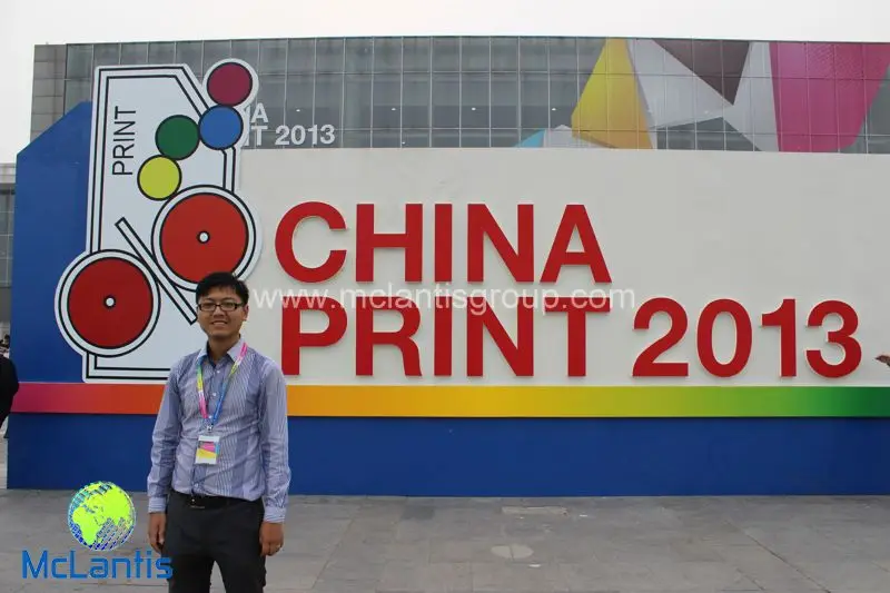 McLantis attends China Print Show in Beijing