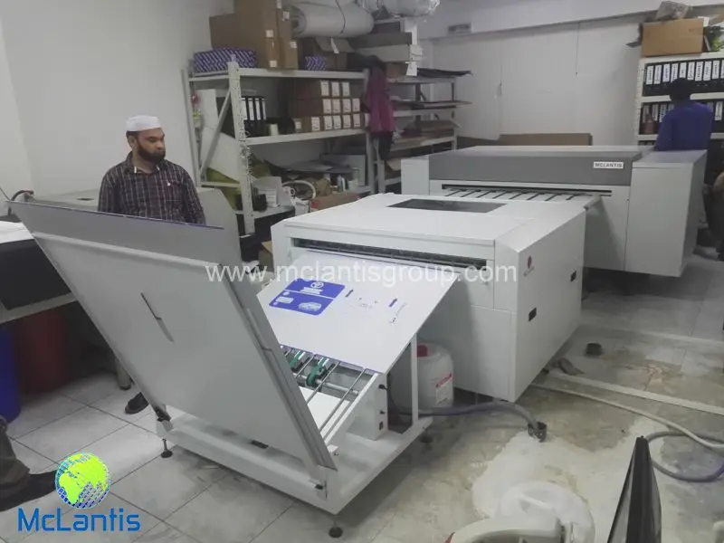 McLantis VLF CTP Machine Installed in Ajman UAE