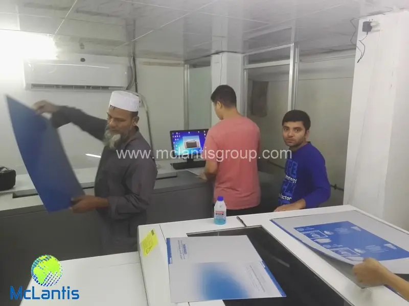 McLantis CTP Machine Installed in Repro House in Dhaka Bangladesh