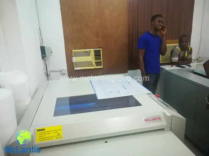 McLantis CTCP Machine Installed at Lagos Nigeria