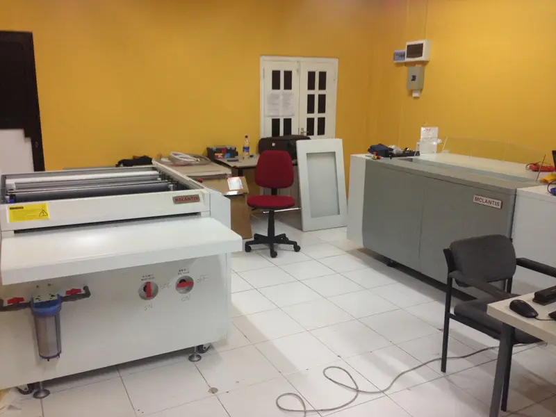 McLantis CTP for Security Printer installed in Sri Lanka Government Printing Press