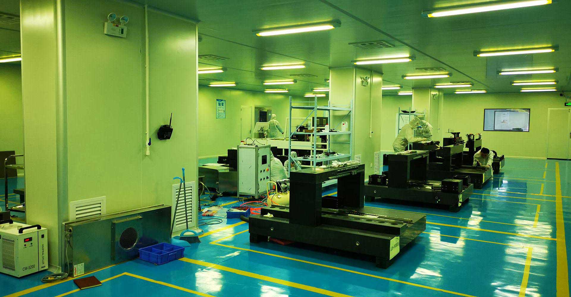 High-precision laser imager manufacturing center